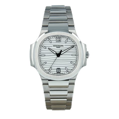 patek philippe silver multicolor|Patek Philippe nautilus ladies.